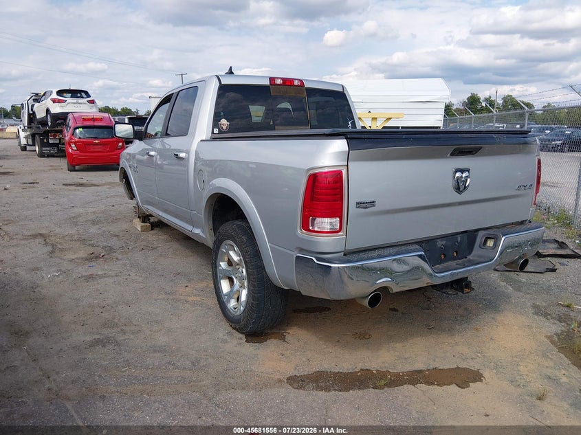 Vin: 1c6rr7ntxes316467, lot: 46180165, ram 1500 laramie 20143