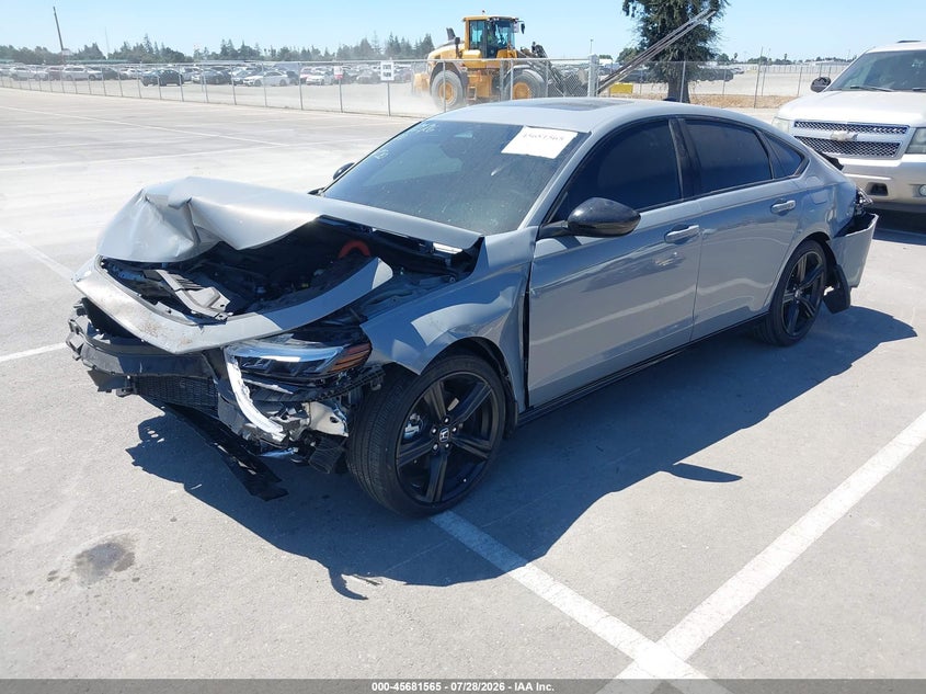 Vin: 1hgcy2f75ra071774, lot: 46180174, honda accord hybrid sport-l 20242
