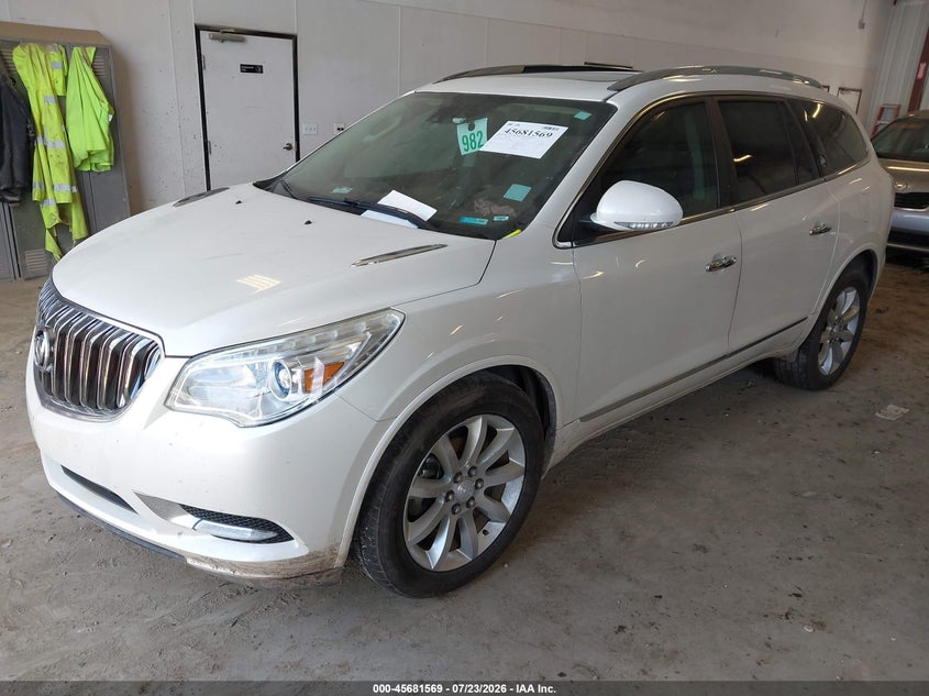 Vin: 5gakvckd9ej310856, lot: 46180178, buick enclave premium 20142
