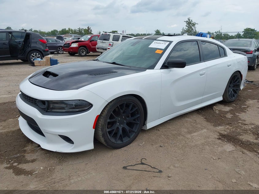 2021 Dodge Charger, Угон, IAAI, VIN 2C3CDXCT4MH588104 — фото 2