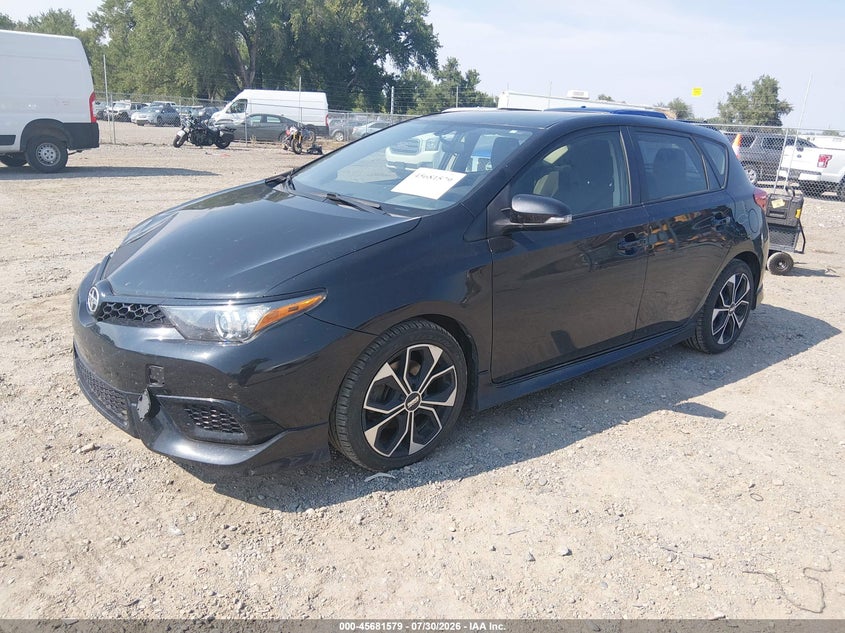 Vin: jtnkarje1gj508756, lot: 46180189, scion im 20162