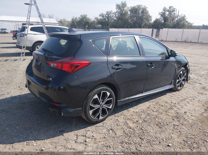 Vin: jtnkarje1gj508756, lot: 46180189, scion im 20164