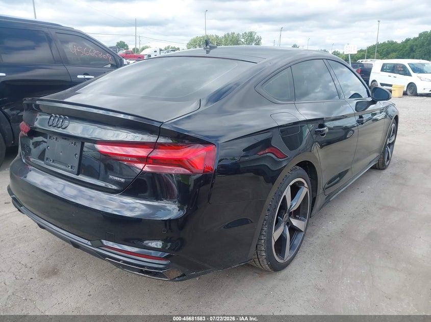 Vin: waufacf52ra037468, lot: 46180192, audi a5 sportback premium plus 45 tfsi quattro s tronic 20244