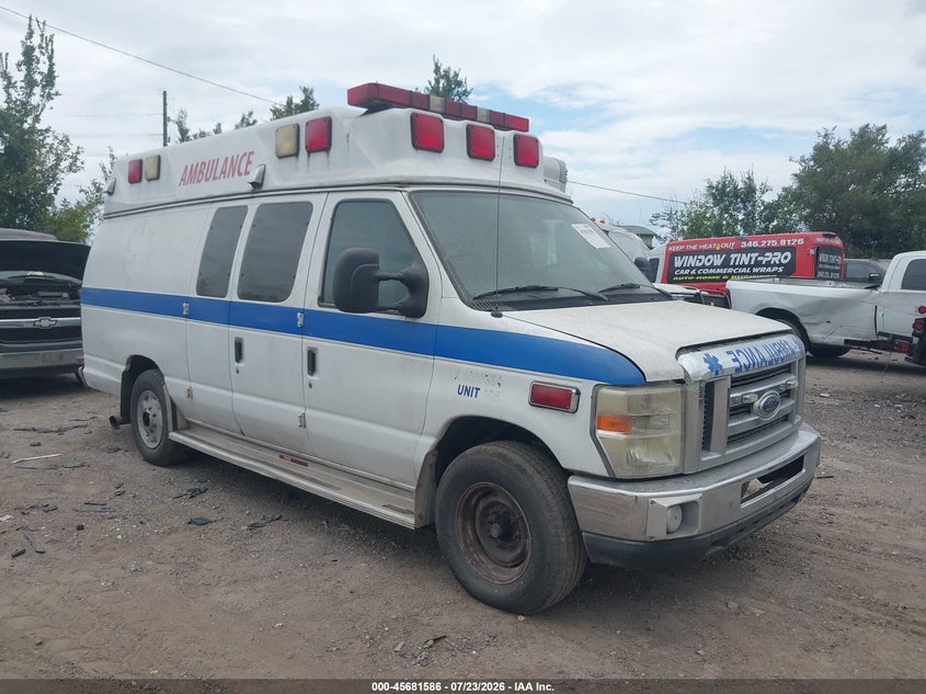 2009 FORD ECONOLINE VAN 6.0L V-8 DI, TURBO, 235HP