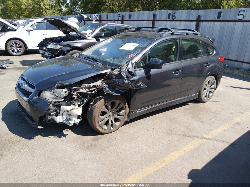 Vin: jf1gpar61eh217255, lot: 46180208, subaru impreza 2.0i sport limited 20142