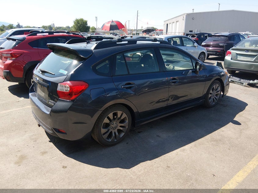 Vin: jf1gpar61eh217255, lot: 46180208, subaru impreza 2.0i sport limited 20144