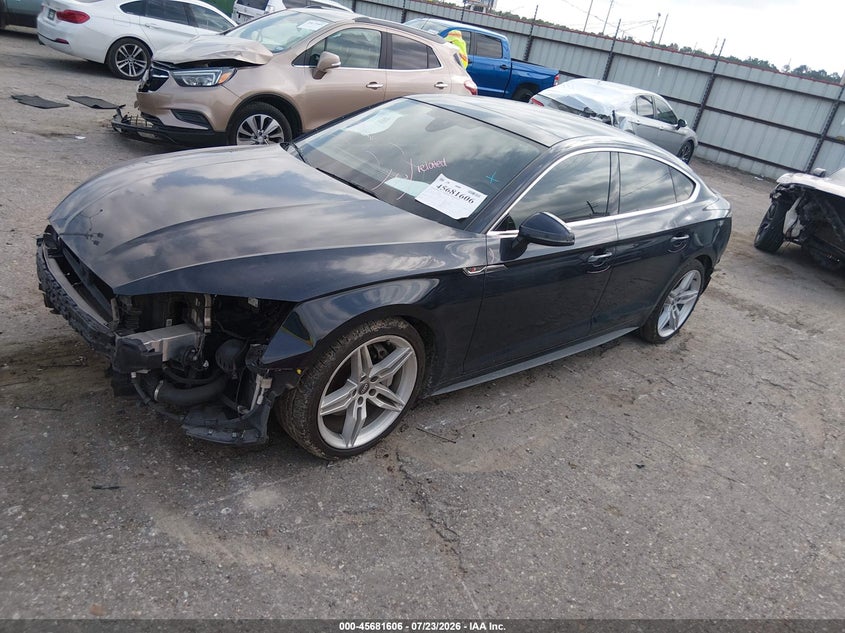 Vin: wauencf50ja128503, lot: 46180215, audi a5 2.0t premium 20182