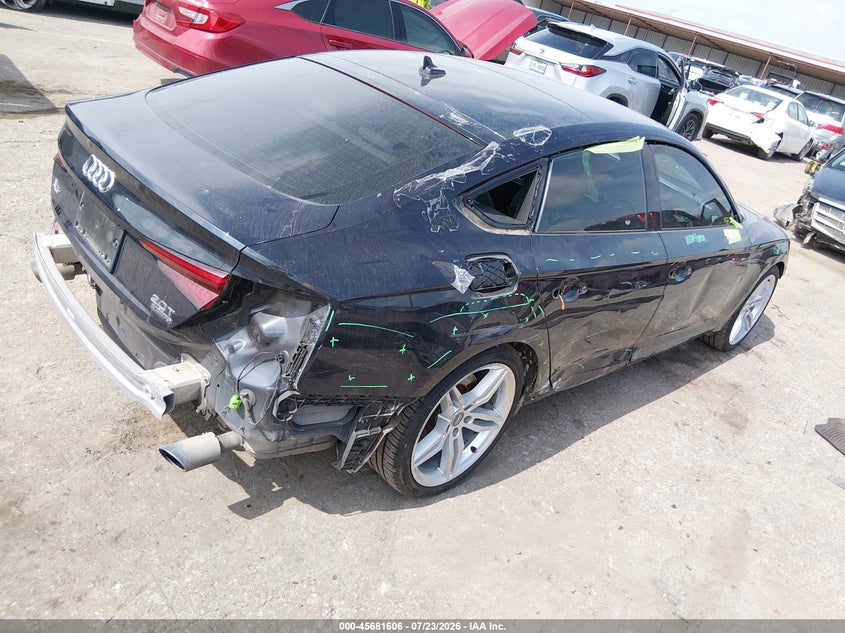 Vin: wauencf50ja128503, lot: 46180215, audi a5 2.0t premium 20184
