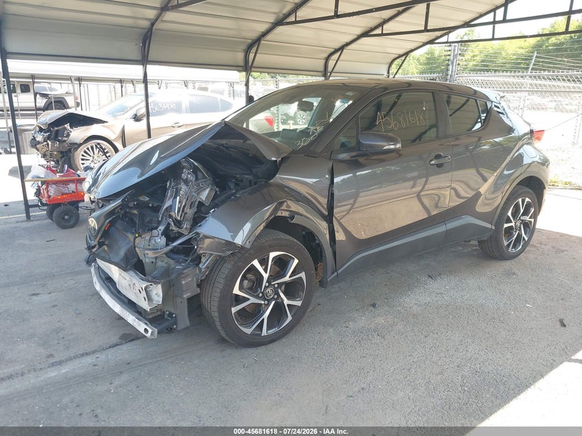 Vin: nmtkhmbxxkr091473, lot: 46180227, toyota c-hr xle 20192