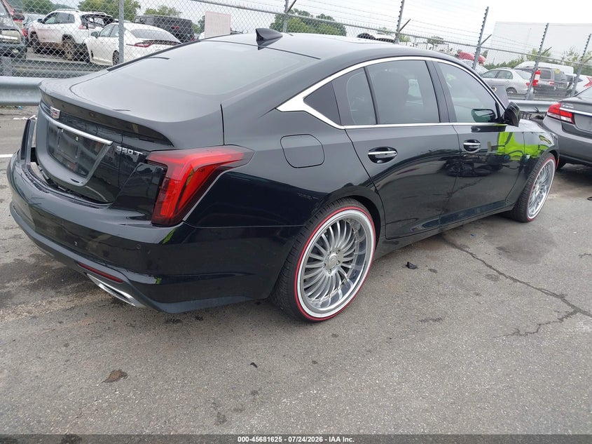 Vin: 1g6dn5rk0n0137244, lot: 46180234, cadillac ct5 premium luxury 20224