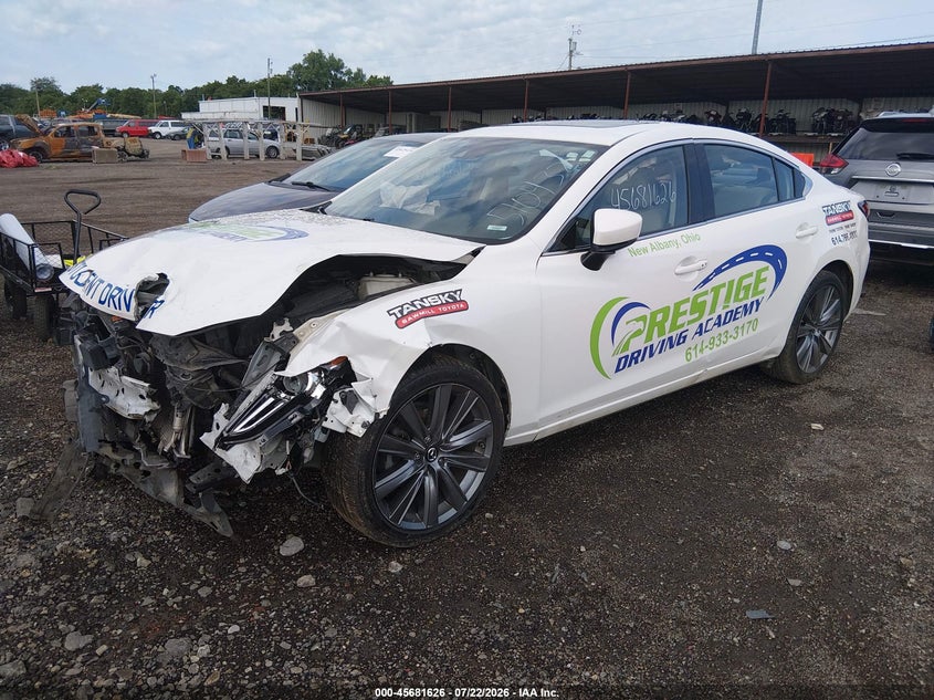 Vin: jm1gl1vm7k1510432, lot: 46180235, mazda mazda6 touring 20192