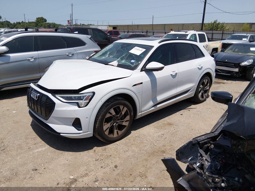 Vin: wa1aaage9mb007848, lot: 46180237, audi e-tron premium quattro 20212