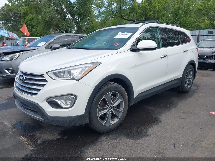 Vin: km8smdhfxfu126912, lot: 46180240, hyundai santa fe gls 20152