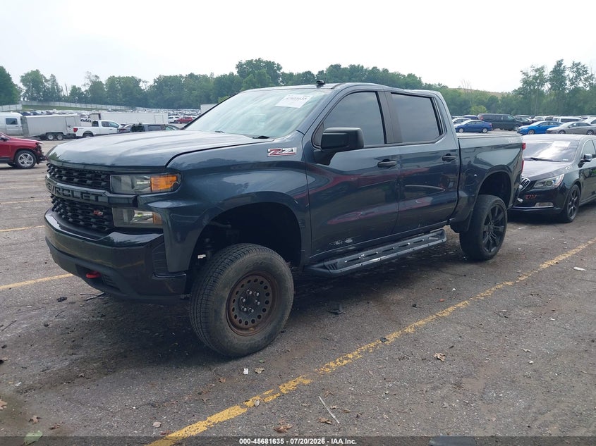 2019 Chevrolet Silverado 1500 Custom Trail Boss VIN: 3GCPYCEF2KG142726 Lot: 45681635