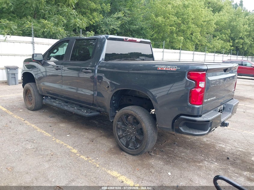 2019 Chevrolet Silverado 1500 Custom Trail Boss VIN: 3GCPYCEF2KG142726 Lot: 45681635