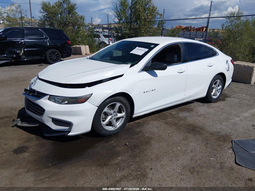 2017 Chevrolet Malibu 1Fl VIN: 1G1ZC5ST0HF237530 Lot: 45681667