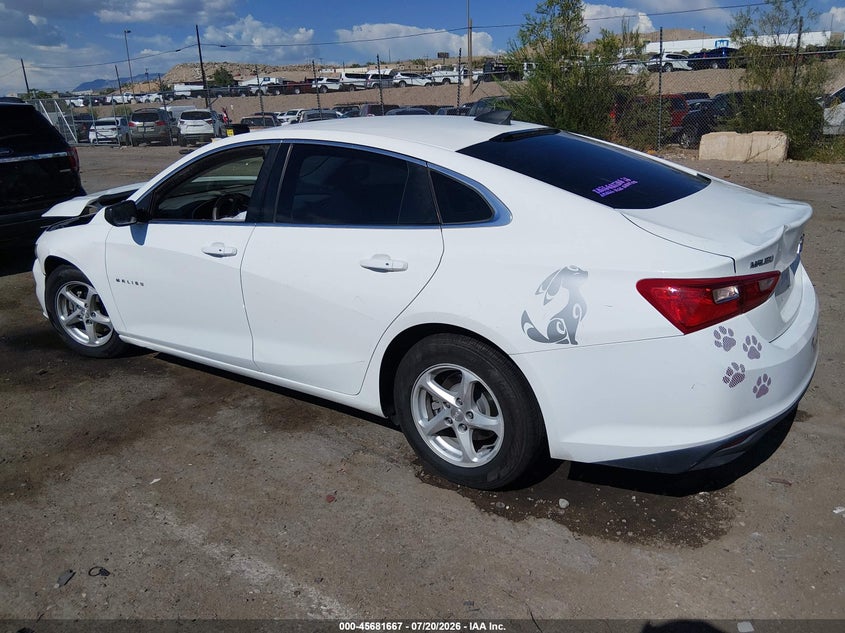 2017 Chevrolet Malibu 1Fl VIN: 1G1ZC5ST0HF237530 Lot: 45681667