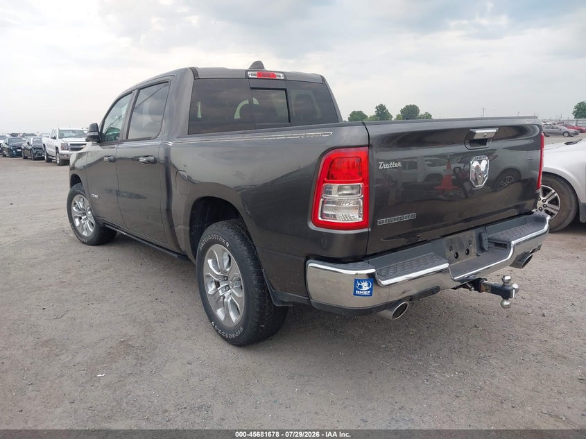 Vin: 1c6rreft2ln185775, lot: 46180287, ram 1500 big horn  4x2 5'7 box 20203