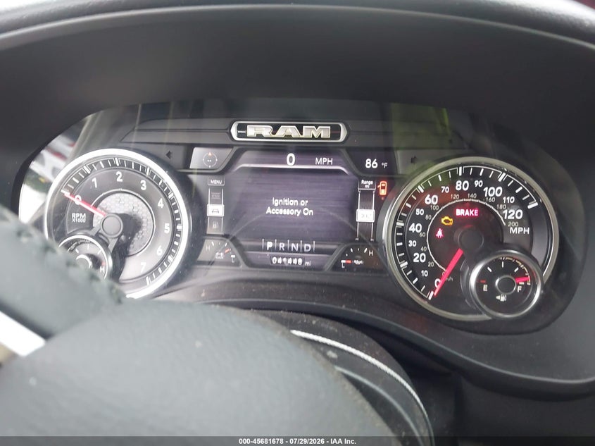 2020 RAM 1500 auction photo 7