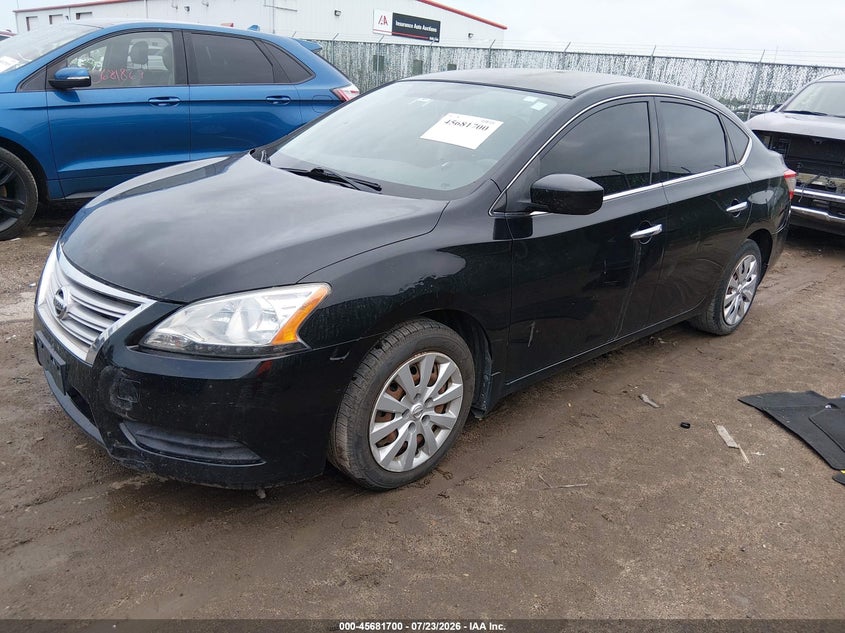 2015 NISSAN SENTRA auction photo 2
