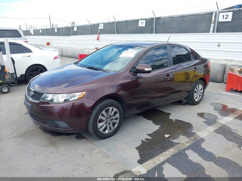 2010 Kia Forte, Theft Recovery, IAAI, VIN KNAFU4A21A5242948 — photo 2