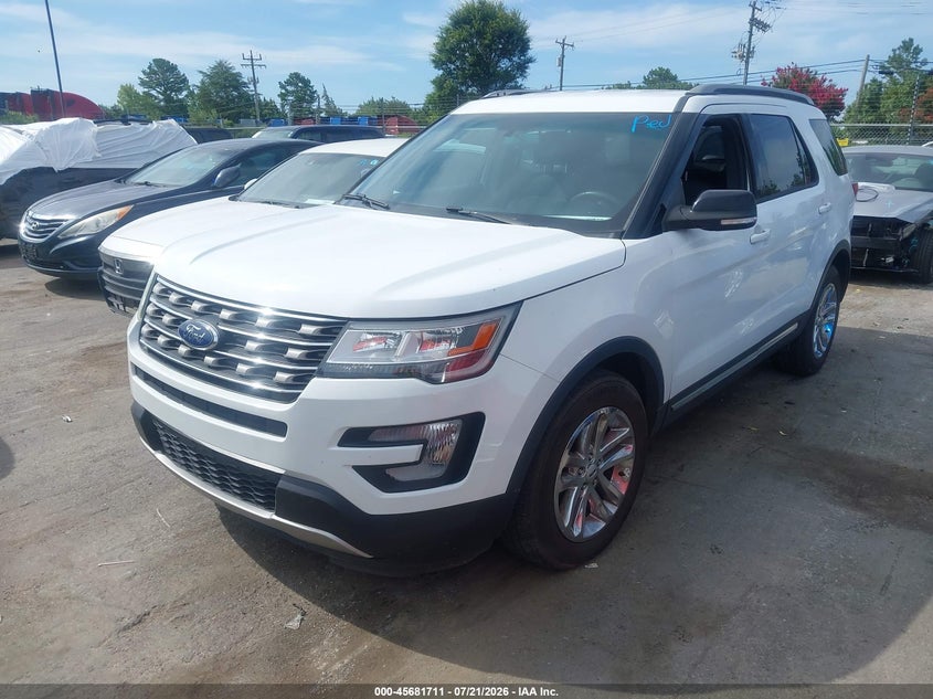 Vin: 1fm5k7d84ggb35035, lot: 46180320, ford explorer xlt 20162