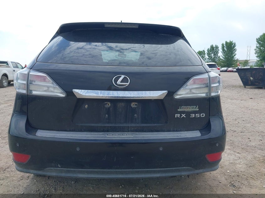 2011 Lexus Rx 350 VIN: 2T2BK1BA1BC113572 Lot: 45681716