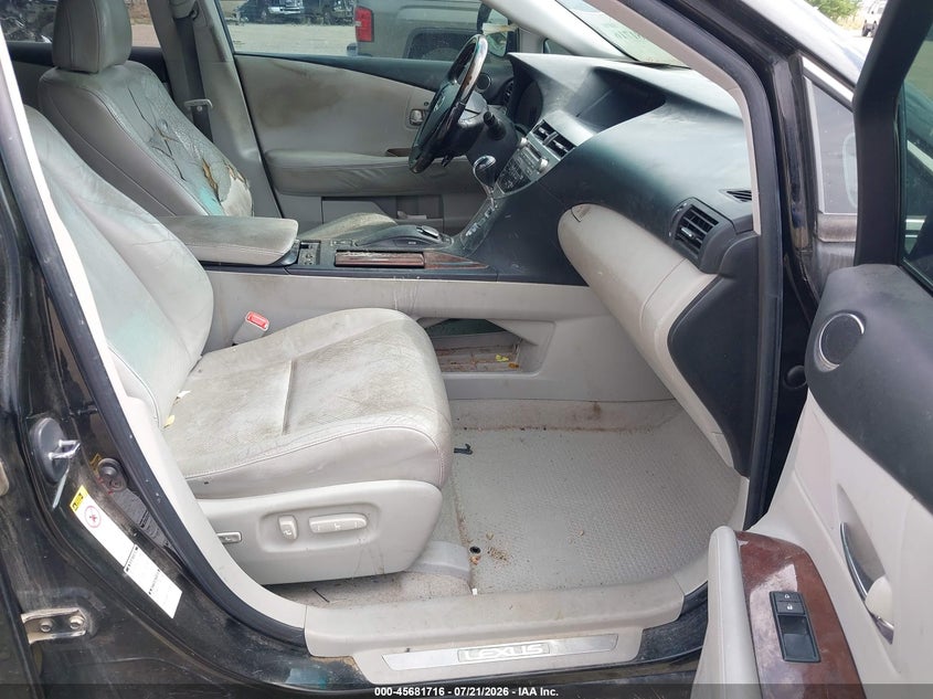 2011 LEXUS RX 350 auction photo 5