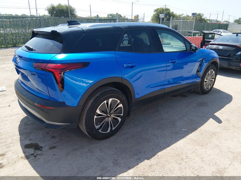 Vin: 3gnkdgrj9ss137247, lot: 46180355, chevrolet blazer ev lt awd 20254