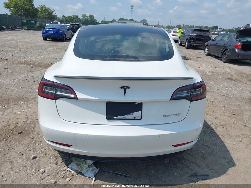 TESLA MODEL 3 2020 VIN 5YJ3E1EC2LF641390