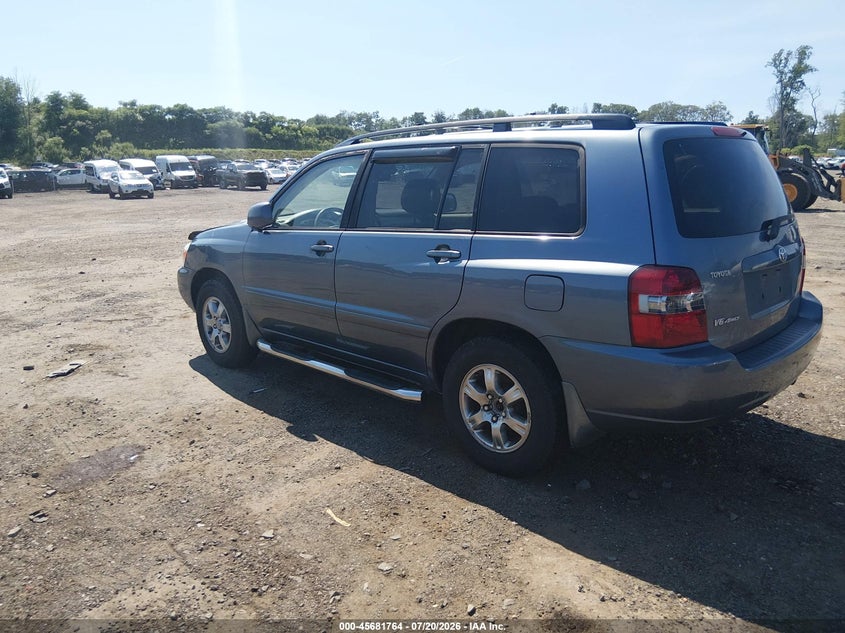 2004 TOYOTA HIGHLANDER SPORT UTILITY VEHICLE 3.3L V-6 DOHC, VVT, 230HP
