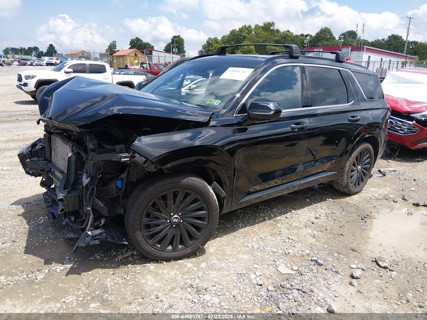 Vin: km8r7dge0su807752, lot: 46180376, hyundai palisade calligraphy night edition 20252