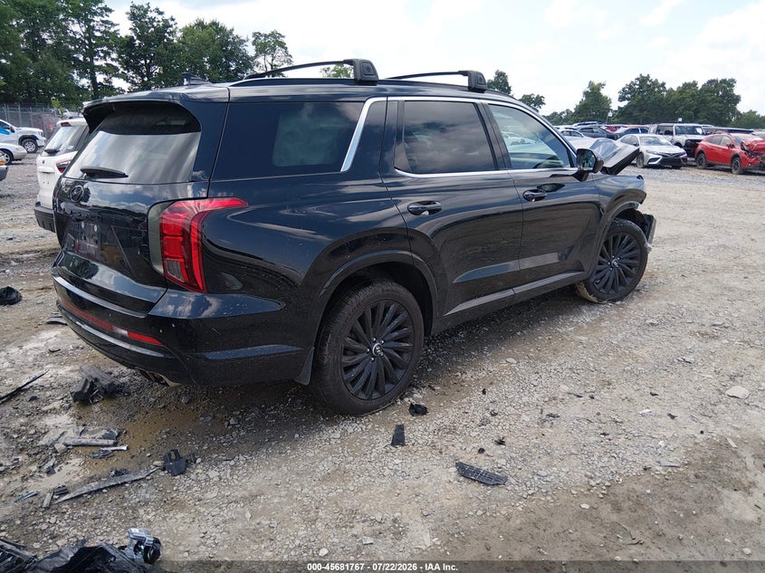 Vin: km8r7dge0su807752, lot: 46180376, hyundai palisade calligraphy night edition 20254