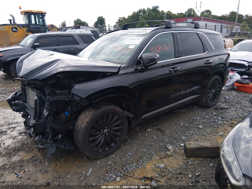 Vin: km8r7dge0su807752, lot: 46180376, hyundai palisade calligraphy night edition 20252