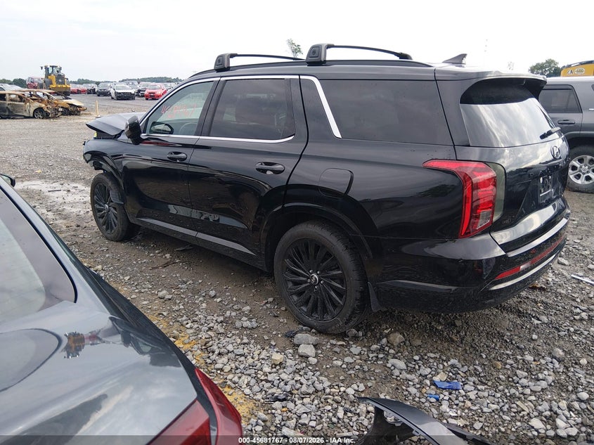 Vin: km8r7dge0su807752, lot: 46180376, hyundai palisade calligraphy night edition 20253