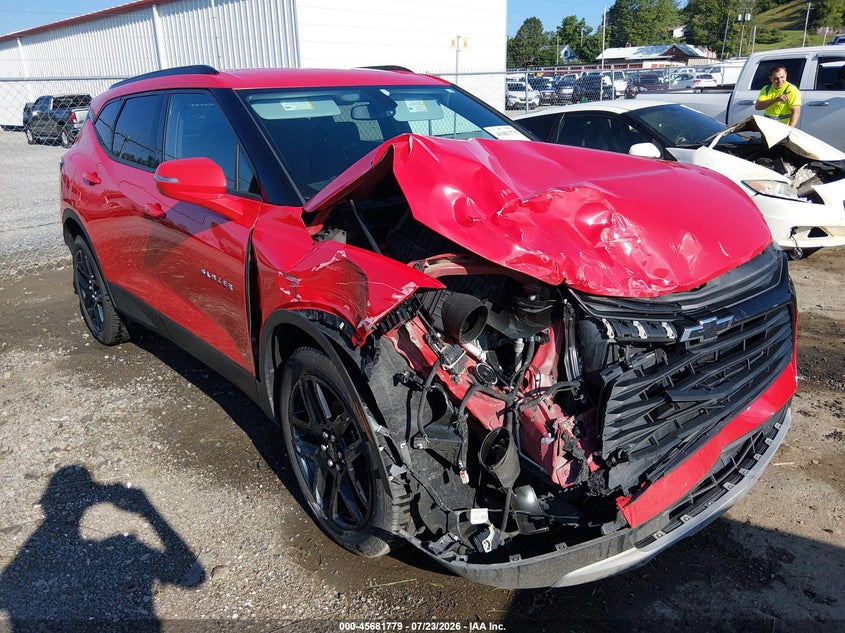Vin: 3gnkbhrs4ls561747, lot: 46180388, chevrolet blazer awd 2lt 20201