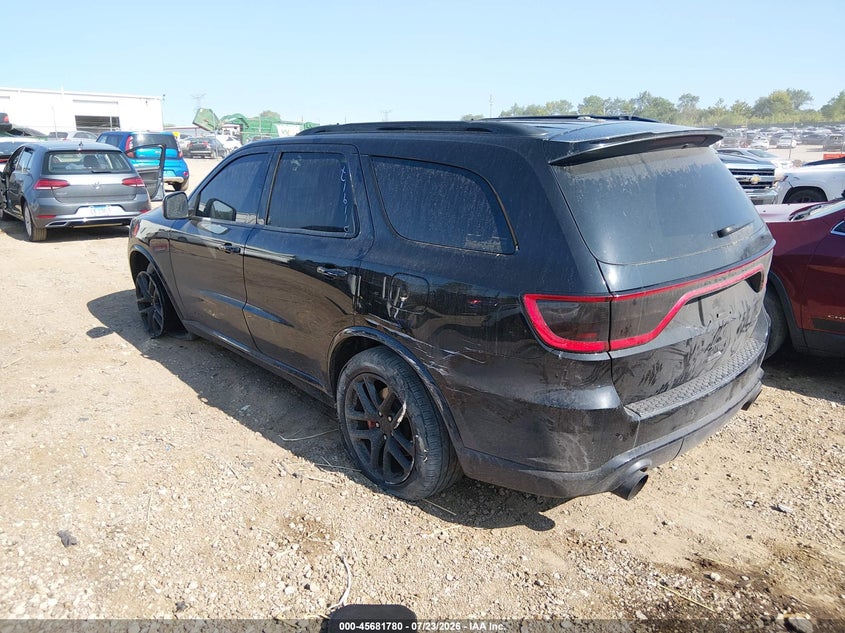 Vin: 1c4sdjgj1nc223798, lot: 46180389, dodge durango srt 392 awd 20223