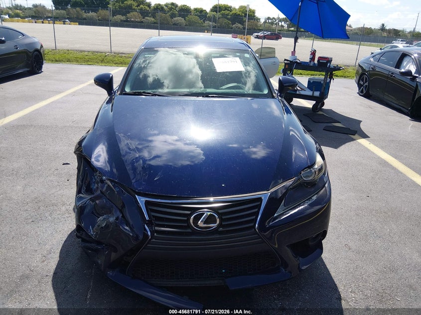 2015 Lexus Is 250 VIN: JTHBF1D21F5052613 Lot: 45681791