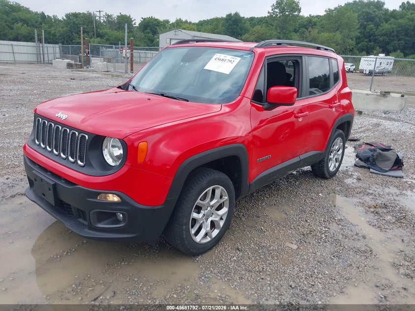 2018 Jeep Renegade, Right Front, IAAI, VIN ZACCJBBB1JPH65394 — photo 2