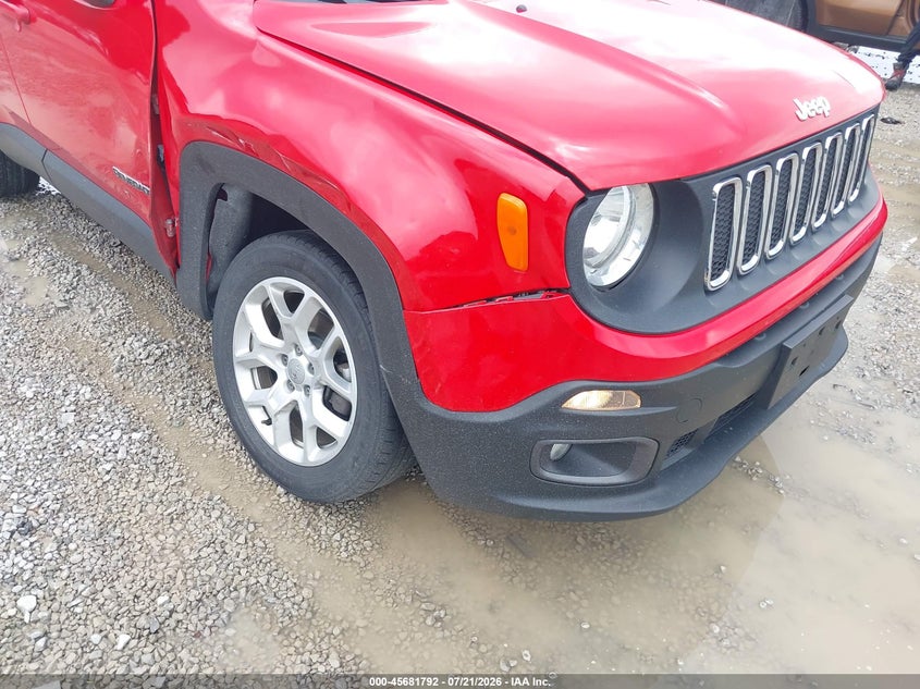 2018 JEEP RENEGADE SPORT UTILITY VEHICLE 2.4L I-4 VVT, 180HP