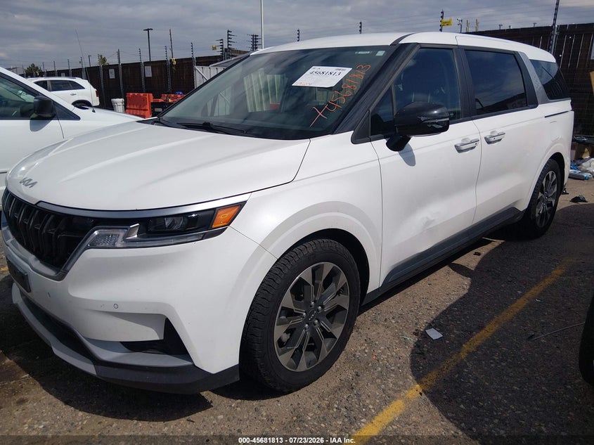 Vin: kndnc5h38r6448778, lot: 46180421, kia carnival mpv ex 20242