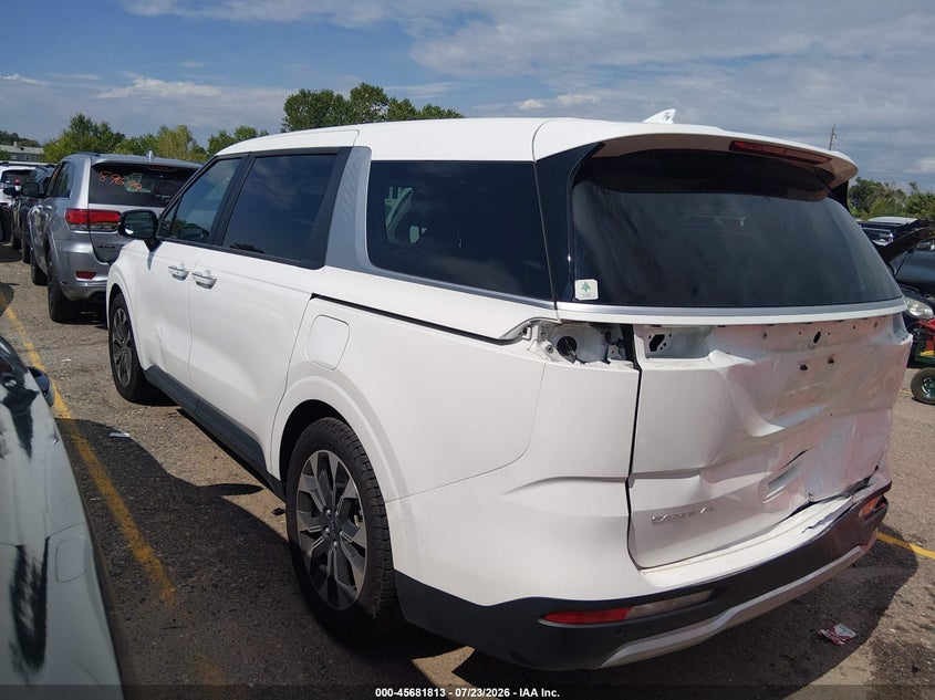 Vin: kndnc5h38r6448778, lot: 46180421, kia carnival mpv ex 20243