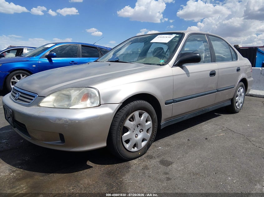 2000 Honda Civic, Невідомо, IAAI, VIN 2HGEJ6678YH506761 — фото 2