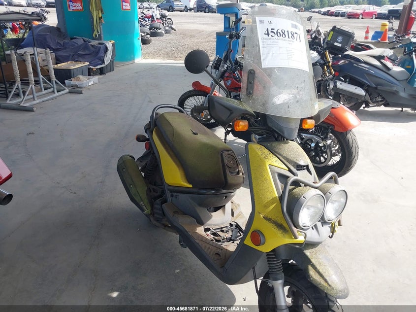 2009 YAMAHA YW125 auction photo 1