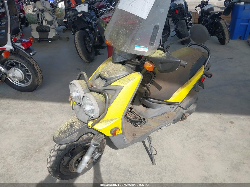 2009 YAMAHA YW125 auction photo 2