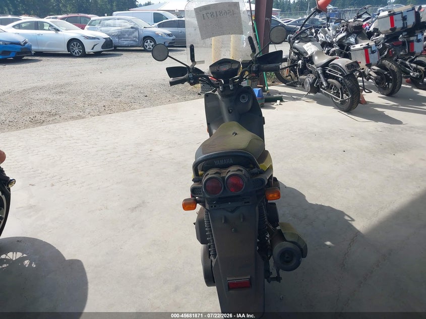 2009 YAMAHA YW125 auction photo 6