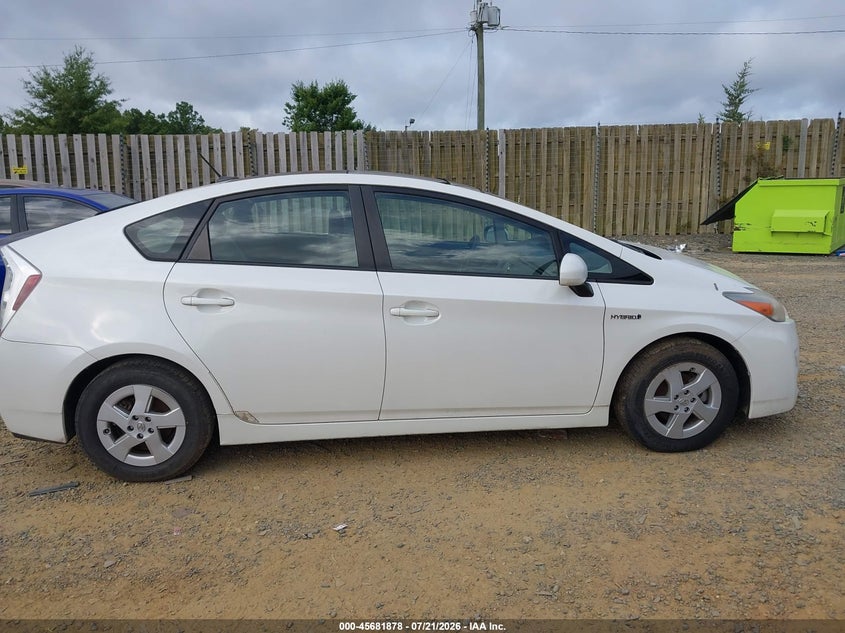 2011 Toyota Prius Three VIN: JTDKN3DU2B5342015 Lot: 45681878