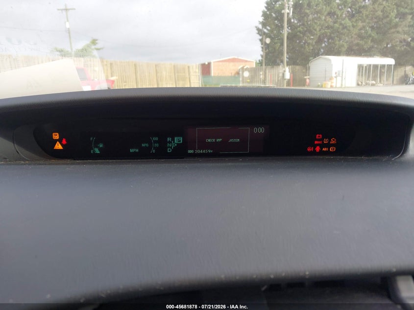 2011 Toyota Prius Three VIN: JTDKN3DU2B5342015 Lot: 45681878