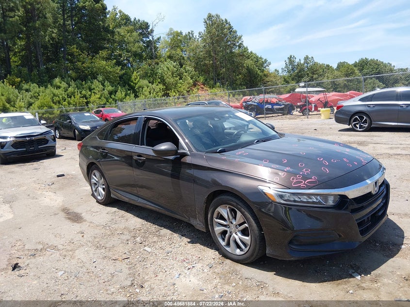 2018 HONDA ACCORD auction photo 1