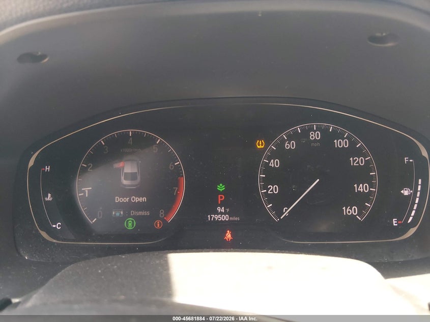 2018 HONDA ACCORD auction photo 7